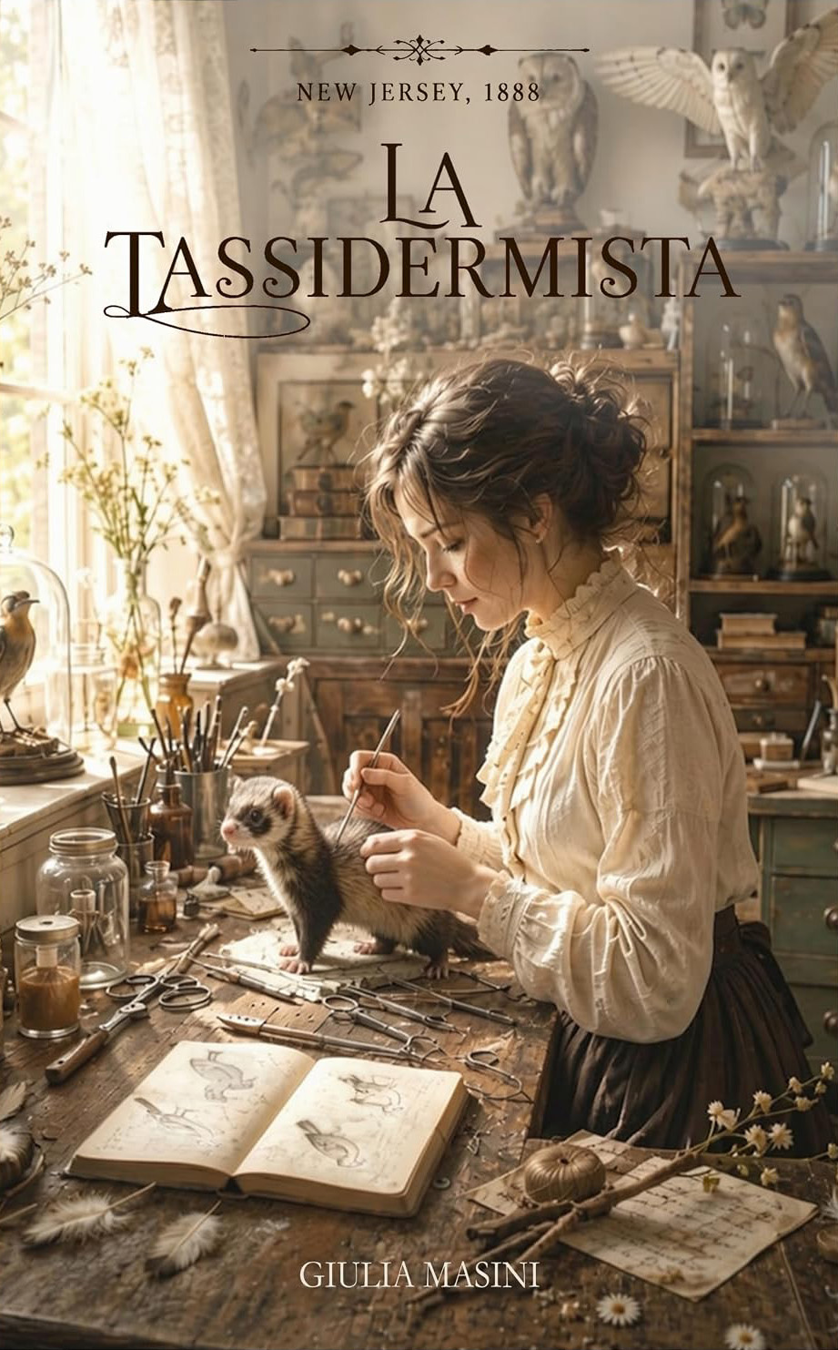 Copertina di La Tassidermista